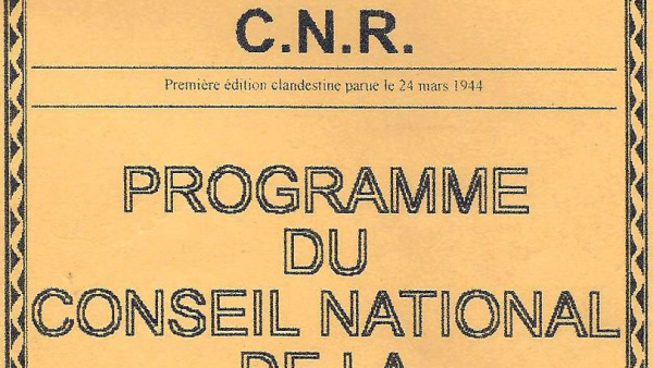 Une exposition sur le programme du Conseil National de la Résistance