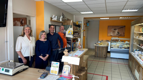 Visite de l'entreprise "La Bressane" à Varennes-Saint-sauveur