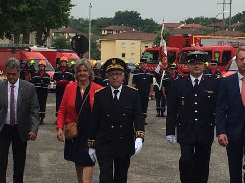 Journée nationale des sapeurs-pompiers à Cuiseaux