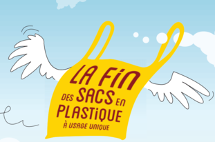 Fin des sacs plastique jetables : publication du décret