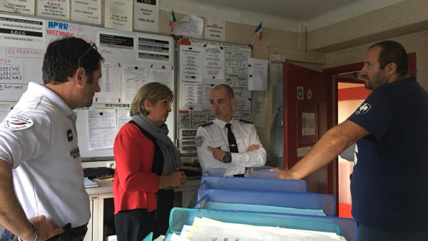 Visite au Commissariat  de police de Chalon-sur-Saône