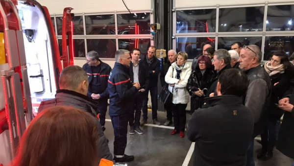85e rencontre "Atouts Bresse Entreprises" au Centre d'incendie et de secours de Louhans