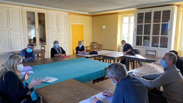 Rencontre avec le conseil municipal de Gigny-sur-Saône
