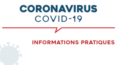 Épidémie de Covid-19 : informations pratiques 