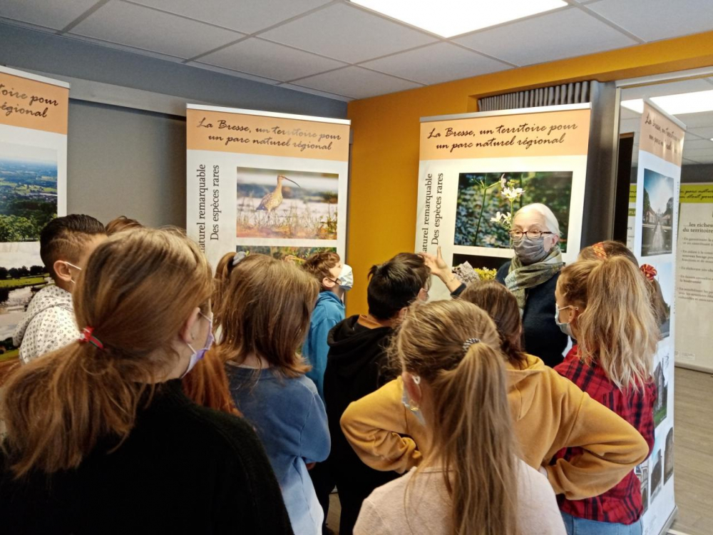 L'exposition sur le Parc naturel régional de Bresse présentée à Condal et Varennes-Saint-Sauveur