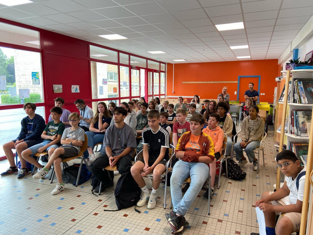 Intervention collège Louhans