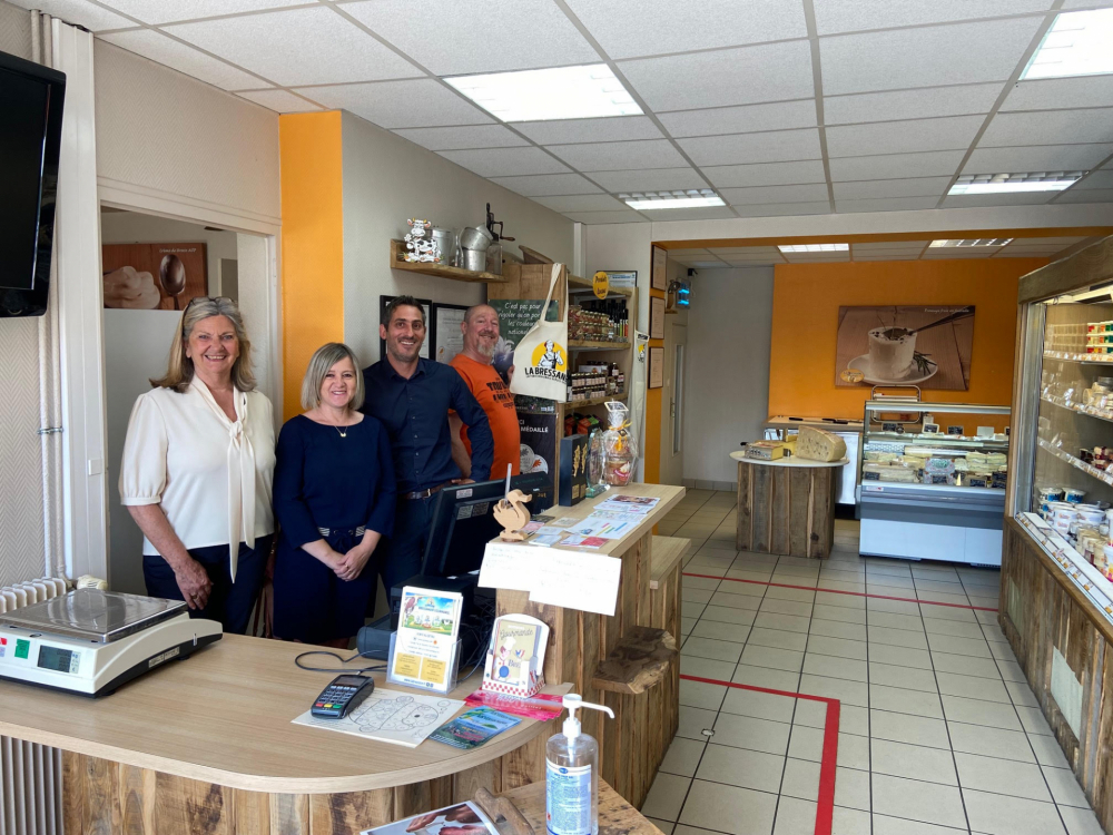 Visite de l'entreprise "La Bressane" à Varennes-Saint-sauveur