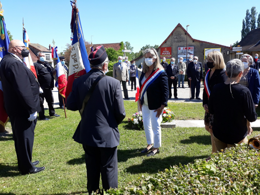 Commémoration de la Journée nationale  de la Résistance à Frangy-en-Bresse