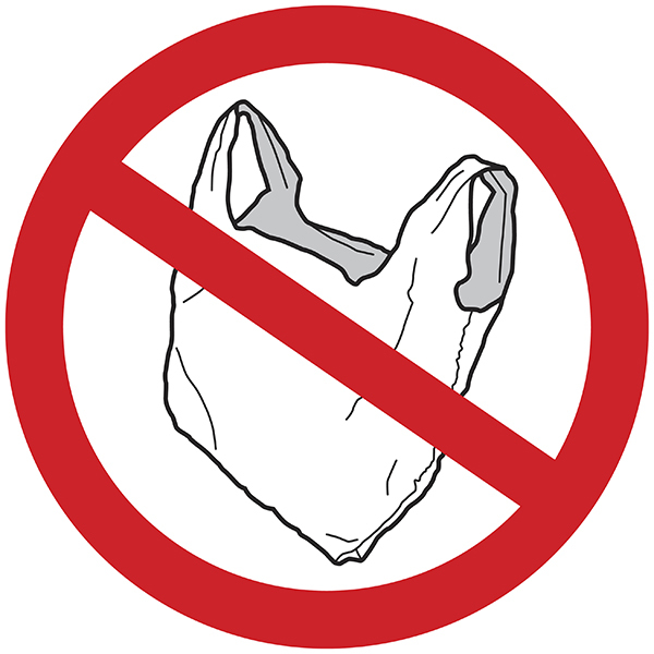 Les sacs plastiques distribués en caisse interdits à partir du 1er juillet 2016