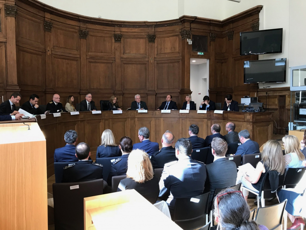 Déplacement de Nicole Belloubet, Ministre de la Justice, au Tribunal de grande instance de Chalon-sur-Saône