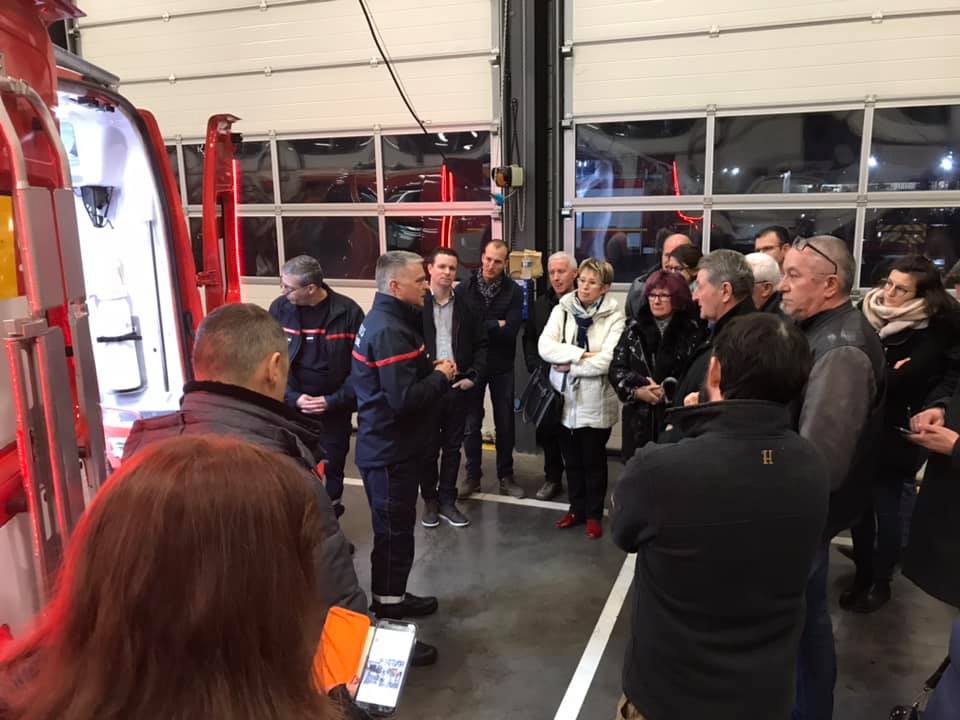85e rencontre "Atouts Bresse Entreprises" au Centre d'incendie et de secours de Louhans