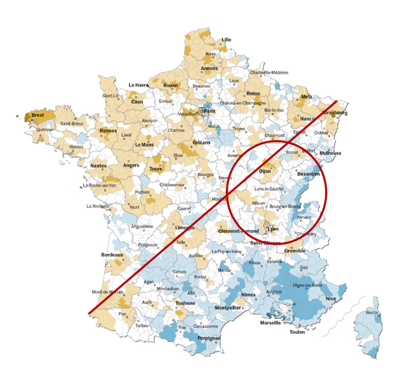 Disparités de la couverture vaccinale en France
